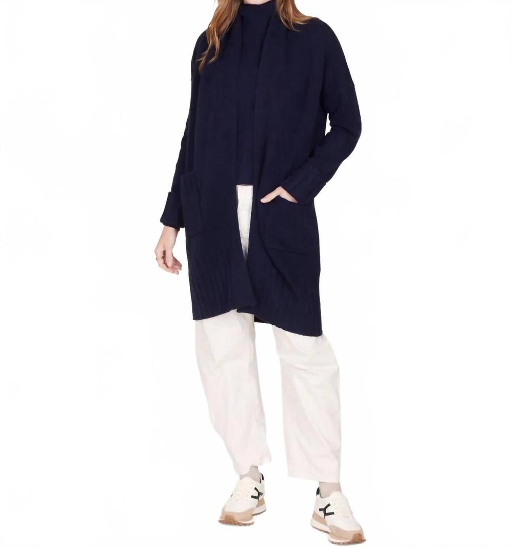 NEW NOT MONDAY marlowe cashmere cardigan in black